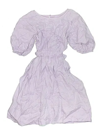 Pre-owned Zara Kids' Dress In Purple