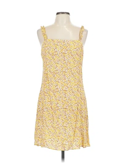 Pre-owned Los Angeles Atelier & Other Stories Casual Dress In Yellow