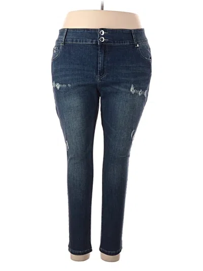 Pre-owned Chic Denim Jeans In Blue