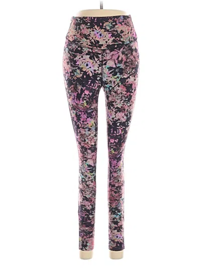 Pre-owned Lululemon Athletica Active Pants In Purple