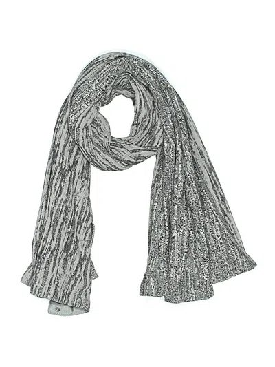 Pre-owned Unbranded Scarf In Gray