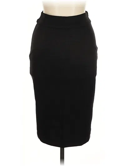 Pre-owned Diane Von Furstenberg Formal Skirt In Black