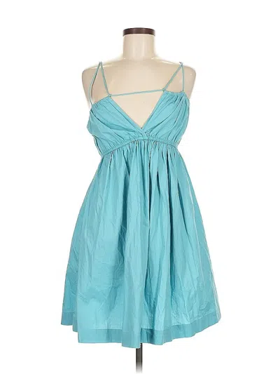 Pre-owned Abercrombie & Fitch Cocktail Dress In Blue