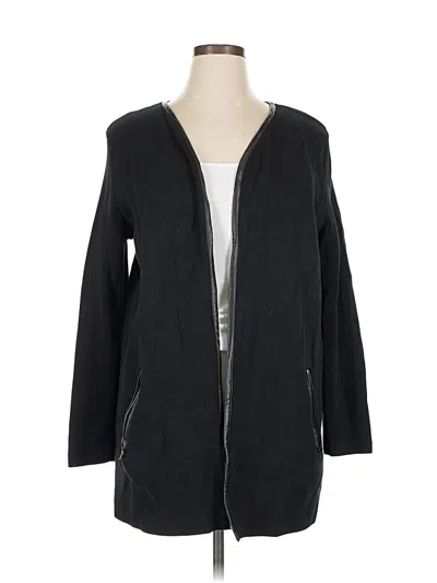 Pre-owned Charter Club Cardigan Sweater In Black