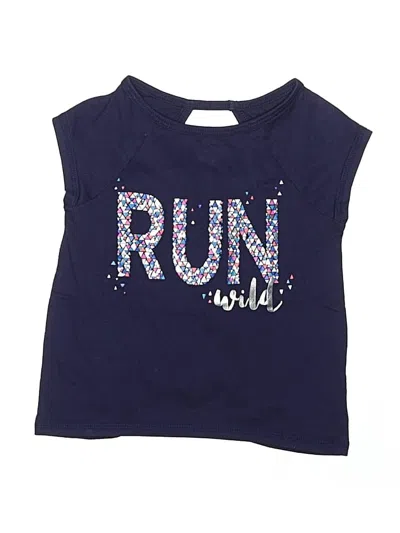 Pre-owned Gymgo Kids' Sleeveless T-shirt In Blue