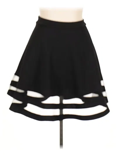 Pre-owned Monteau Casual Skirt In Black