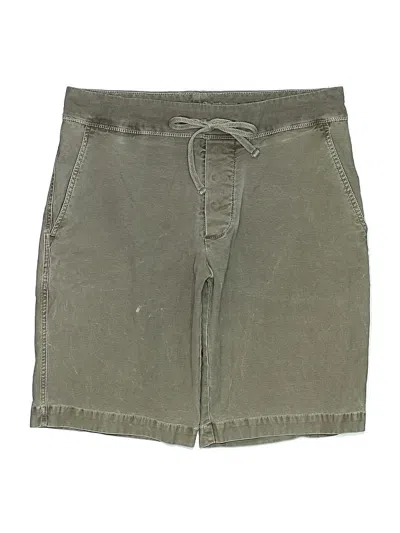 Pre-owned James Perse Khaki Shorts In Green