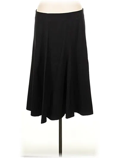 Pre-owned Rafaella Formal Skirt In Black