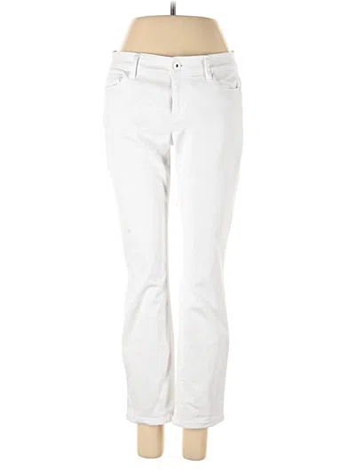 Pre-owned Jjill Jeans In White