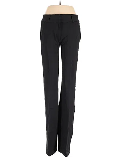 Pre-owned Lands' End Dress Pants In Black
