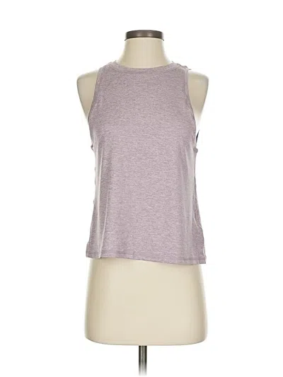 Pre-owned Athleta Sleeveless T-shirt In Purple