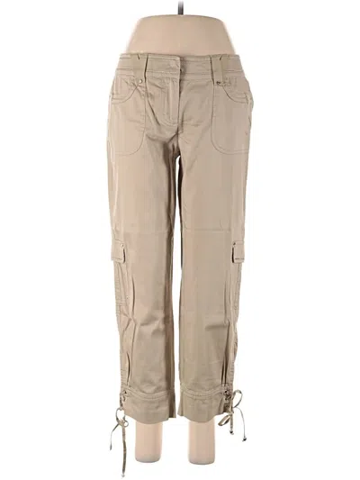 Pre-owned White House Black Market Cargo Pants In Brown