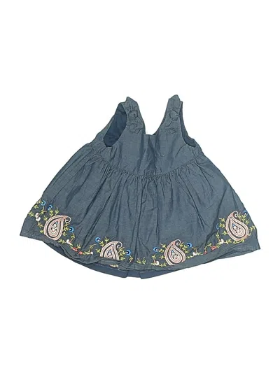 Pre-owned Janie And Jack Babies' Dress In Blue
