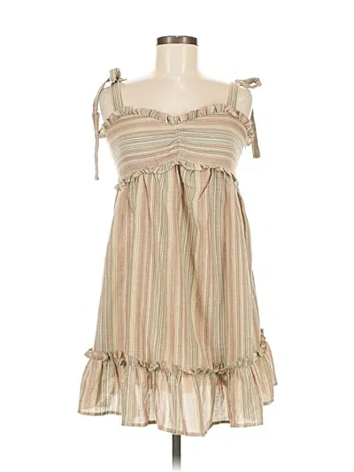 Pre-owned Storia Casual Dress In Brown