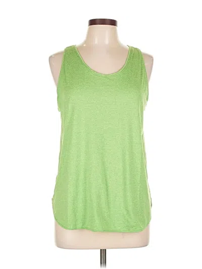 Pre-owned Zella Sleeveless T-shirt In Green