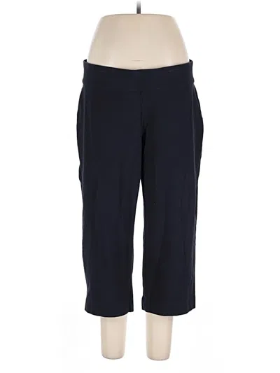 Pre-owned Lands' End Active Pants In Blue