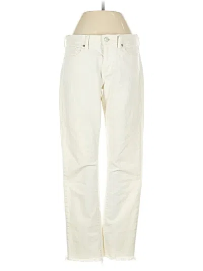 Pre-owned Banana Republic Jeans In White