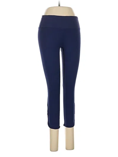 Pre-owned Lululemon Athletica Active Pants In Blue