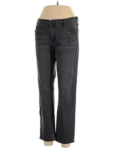 Pre-owned Just Black Jeans In Gray