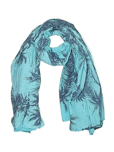 Pre-owned Unbranded Scarf In Blue