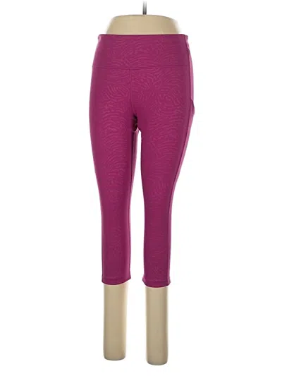 Pre-owned Athleta Active Pants In Purple