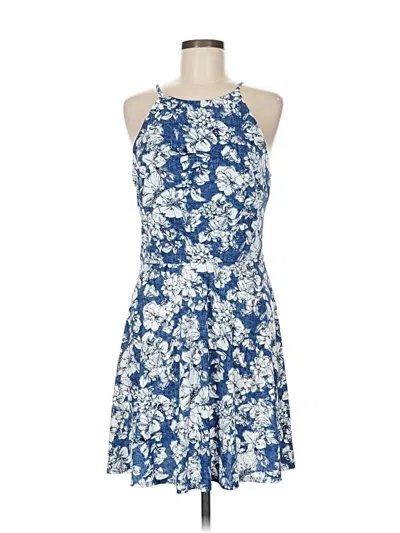 Pre-owned Fortune + Ivy Casual Dress In Blue