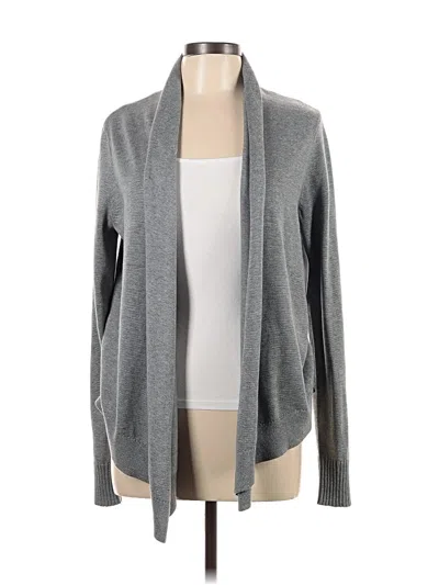 Pre-owned Remade Cardigan Sweater In Gray