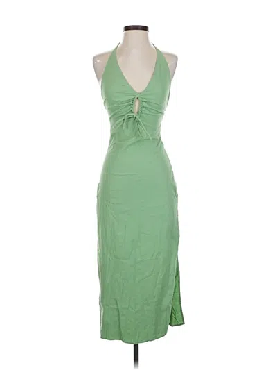 Pre-owned Abercrombie & Fitch Cocktail Dress In Green