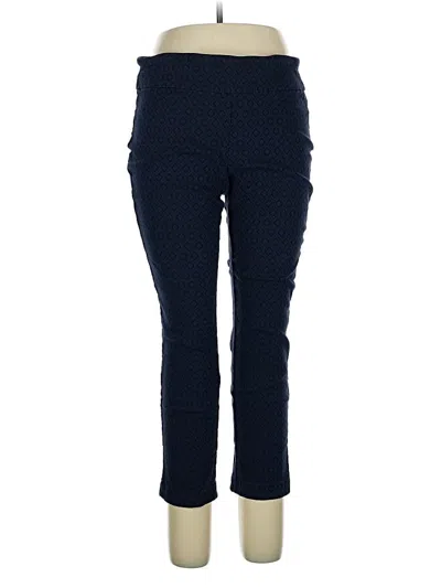 Pre-owned Roz & Ali Casual Pants In Blue