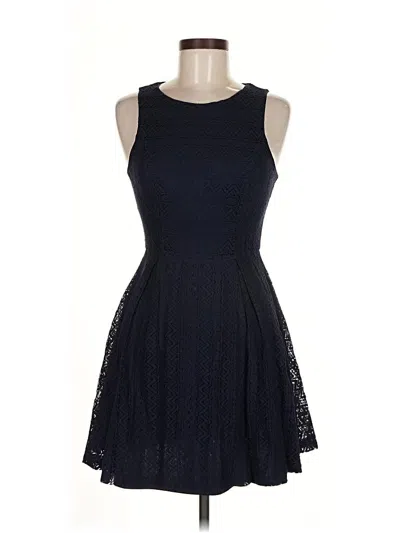 Pre-owned Monteau Cocktail Dress In Black