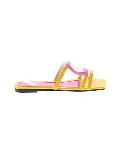 Pre-owned Fashion Sandals In Pink