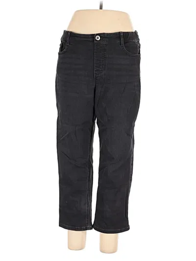 Pre-owned Jjill Jeans In Black