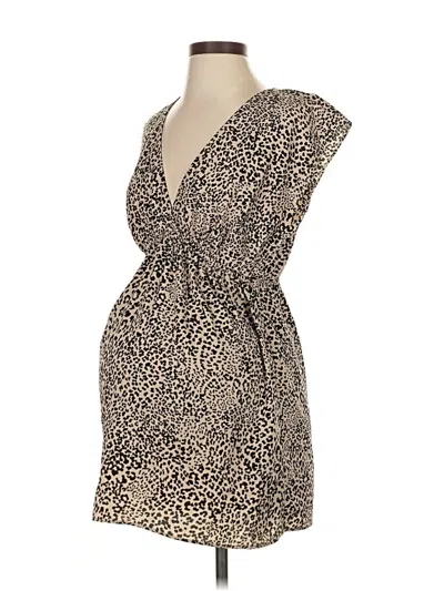 Pre-owned Motherhood Casual Dress In Brown