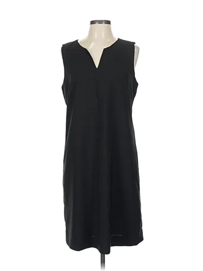 Pre-owned J.crew Factory Store Casual Dress In Black
