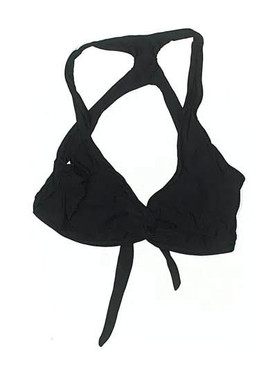 Pre-owned Prana Swimsuit Top Black Swimwear
