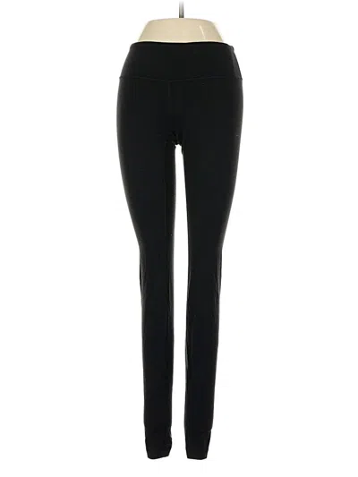 Pre-owned Lululemon Athletica Active Pants In Black