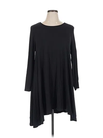 Pre-owned Joan Vass Casual Dress In Black