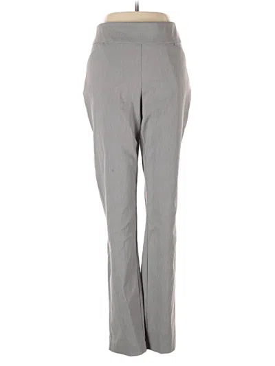 Pre-owned Chico's Dress Pants In Gray