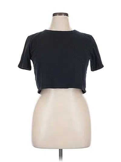 Pre-owned Jockey Short Sleeve T-shirt In Black