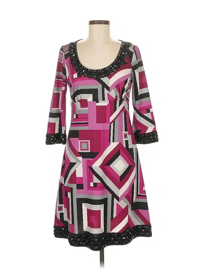 Pre-owned Inc International Concepts Casual Dress In Pink
