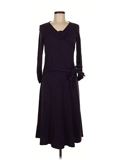 Pre-owned Newport News Casual Dress In Purple