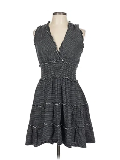 Pre-owned Max Studio Casual Dress In Gray