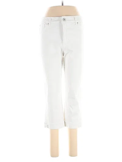Pre-owned Bandolino Jeans In White