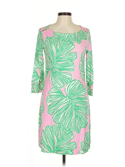 Pre-owned Lilly Pulitzer Casual Dress In Green