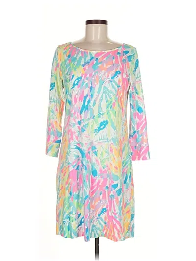 Pre-owned Lilly Pulitzer Casual Dress In White