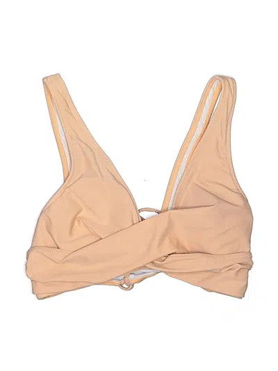 Pre-owned Unbranded Swimsuit Top Tan Swimwear In Brown