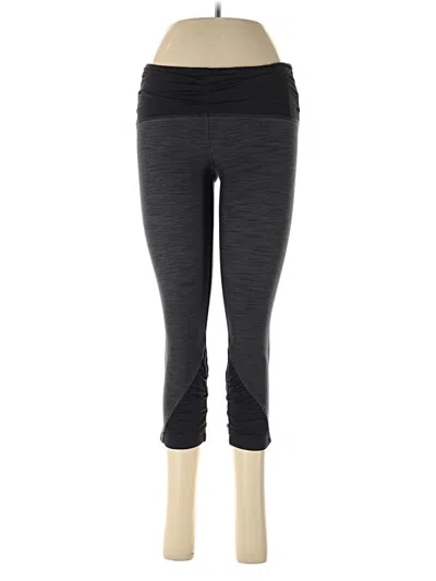 Pre-owned Lululemon Athletica Active Pants In Gray