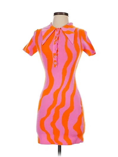 Joostricot Casual Dress In Orange