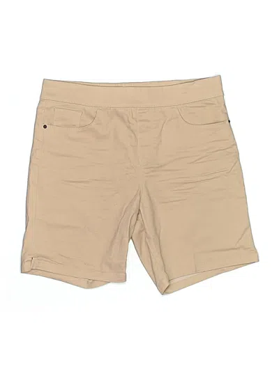 Pre-owned Dkny Jeans Khaki Shorts In Brown