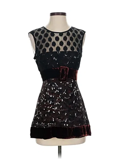 Pre-owned Nanette Lepore Cocktail Dress In Black